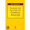 Problems and Solutions for Complex Analysis door Serge Lang
