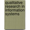 Qualitative Research in Information Systems door D.E. Avison