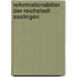 Reformationsbltter Der Reichstadt Esslingen