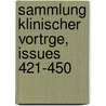 Sammlung Klinischer Vortrge, Issues 421-450 by Anonymous Anonymous