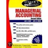 Schaum's Guideline Of Managerial Accounting door Joel G. Siegel