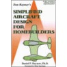 Simplified Aircraft Design For Homebuilders door Daniel Raymer