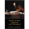 Studies In Paul, Exegetical And Theological by Richard Longenecker