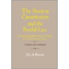 The Ancient Constitution and the Feudal Law door J.G. A. Pocock