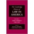 The Cambridge History of Law in America Set