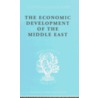 The Economic Development of the Middle East door Alfred Bonne