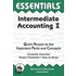 The Essentials of Intermediate Accounting I