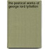 The Poetical Works Of George Lord Lyttelton