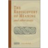 The Rediscovery of Meaning and Other Essays