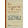 The Rediscovery of Meaning and Other Essays door Barfield Owen