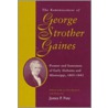 The Reminiscences of George Strother Gaines door James P. Pate