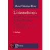 Unternehmung: Rechtsformen und Verbindungen by Gerd Rose