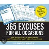 365 Excuses for All Occasions Daily Calendar door Knock Knock