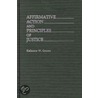 Affirmative Action and Principles of Justice by Kathanne W. Greene