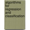 Algorithms For Regression And Classification door Robin Nunkesser