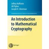 An Introduction To Mathematical Cryptography door Joseph H. Silverman