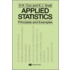 Applied Statistics - Principles and Examples