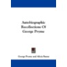 Autobiographic Recollections of George Pryme door George Pryme