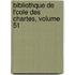 Bibliothque de L'Cole Des Chartes, Volume 51
