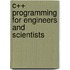 C++ Programming For Engineers And Scientists