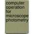 Computer Operation for Microscope Photometry