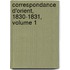 Correspondance D'Orient, 1830-1831, Volume 1