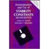Determination And Use Of Stability Constants door Ramunas J. Motekaitis