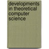 Developments in Theoretical Computer Science by J. Dassow