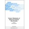 Direct Methods Of Solving Crystal Structures door Henk Schenk