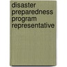 Disaster Preparedness Program Representative door Onbekend