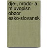 Dje-, Nrodo- A Mluvopisn Obzor Esko-Slovansk door Jan Jodl Kralupský