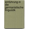Einführung in die germanistische Linguistik door Harro Gross