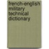 French-English Military Technical Dictionary