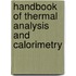 Handbook Of Thermal Analysis And Calorimetry