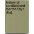History of Sandford and Merton £By T. Day].