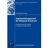 Implementierungsstand der Balanced Scorecard by Philip Matlachowsky