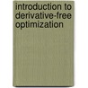 Introduction To Derivative-Free Optimization door Luis Nunes Vicente