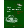 Land Rover Series 1 Parts Catalogues 1954-58 door Brooklands Books Ltd