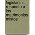 Legislacin Respecto a Los Matrimonios Mistos
