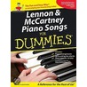 Lennon and Mccartney Piano Songs for Dummies door Onbekend