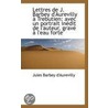 Lettres De J. Barbey D'Aurevilly A Trebutien by Jules Barbey D'aurevilly
