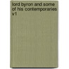 Lord Byron And Some Of His Contemporaries V1 door Thornton Leigh Hunt