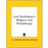 Lord Shaftesbury's Religion And Philanthropy