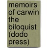 Memoirs Of Carwin The Biloquist (Dodo Press) door Charles Brockden Brown