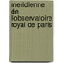 Meridienne de L'Observatoire Royal de Paris