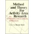 Method and Theory for Activity Area Research