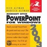 Microsoft Office PowerPoint 2003 for Windows by Rick Altman