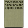 Miscellaneous Selections and Original Pieces by Winter Johnny