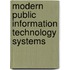 Modern Public Information Technology Systems