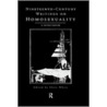Nineteenth-Century Writings on Homosexuality by Chris White